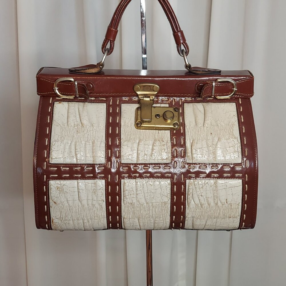 Vintage  Women's Stylecraft  Miami Leather Handbag